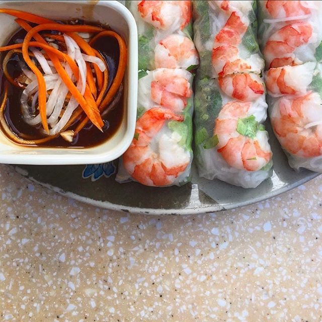 Fresh Shrimp Rolls